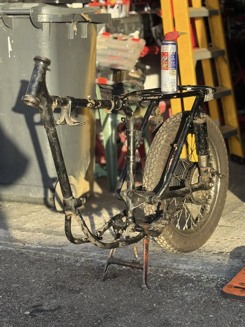 5th jan frame with no frontend on